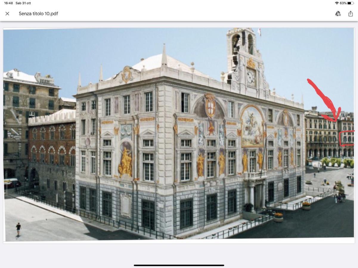 Palazzo San Giorgio Lejlighed Genova Eksteriør billede